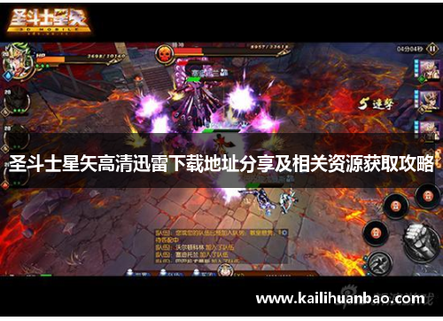 圣斗士星矢高清迅雷下载地址分享及相关资源获取攻略